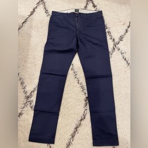 J Crew 484 Slim Pant - Navy Blue